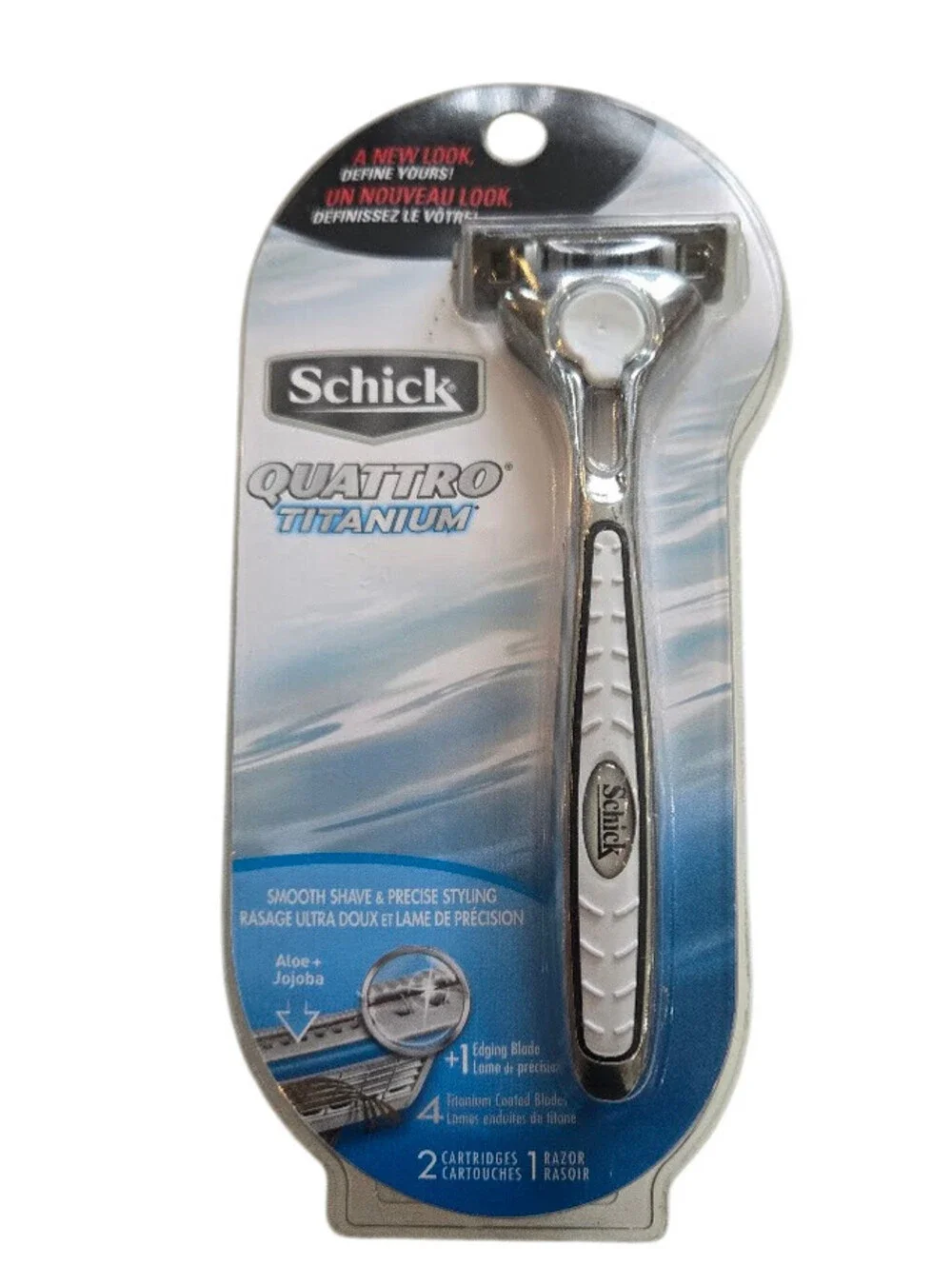 3 Packs Schick Quattro Titanium Razor + 6 Cartridges NEW Factory Seal